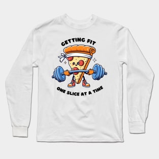 The Fitness Pizza Long Sleeve T-Shirt